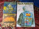 Iron Maiden  Live After Death Spanish First Press With Rare Poster