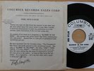 BOB DYLAN Blowin In The Wind 45 PROMO - RARE Rebel With A Cause Pic Sleeve HEAR