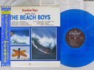 BEACH BOYS SUNSHINE DAYS SURFIN' WITH THE CAPITOL ECS-81576 Japan OBI BLUE LP