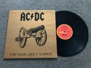 AC/DC FOR THOSE ABOUT TO ROCK EMBOSSED GATEFOLD COVER 1981 AUSTRALIAN 1st PRESS