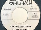 * LITTLE JOHNNY TAYLOR Zig Zag Lighting NORTHERN SOUL FUNK Galaxy Promo 45 HEAR