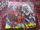 Iron Maiden  Number Of The Beast Uruguay Promo Stamp Labels.1st press