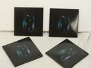 Post Malone 3 Inch Vinyl Records Set of 4 Goodbyes Sunflower Wow Saint Tropez