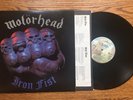 MOTORHEAD   Iron Fist   original USA ’82 first press PROMO LP – gem NEAR MINT