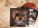 Immortal - Damned In Black Limited Red LP Autograph by AbbathTaake Inquisition