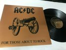 ACDC For Those About To Rock Metal Record lp original vinyl album