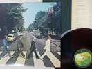 BEATLES ABBEY ROAD APPLE AP-8815 Japan RED VINYL VINYL LP