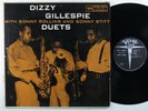 DIZZY GILLESPIE W/ SONNY ROLLINS AND SONNY STITT Duets VERVE LP VG+ mono