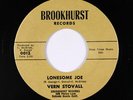 Rockabilly 45 - Vern Stovall - Lonesome Joe - Brookhurst - VG+ mp3