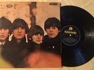 Original UK yellow Parlophone FOR SALE The Beatles stereo Sticker PMC 1240 LP NM