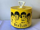 Beatles Vintage 1966 NEMS Disk Go Case 45 record holder w/ sticker & hype sheet
