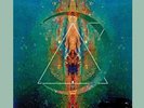 'Interstellar Energy' Nik Turner (Hawkwind) and Youth (Killing Joke) LTD Blue LP