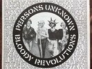 CRASS Persons Unknown/ Bloody Revolutions Original PUNK 7” 1980 Poster sleeve