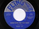 R&B Soul 45 - Mary B - Something For You, Baby - Fling - mp3