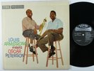 LOUIS ARMSTRONG Meets Oscar Peterson VERVE LP VG+