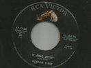 ROCKABILLY bw/ TEEN- GORDON TERRY - IT AINT RIGHT  - HEAR -1959 RCA