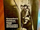 THE ROLLING STONES DECEMBER'S CHILDREN MONO lp ll345 red label vinyl london box