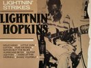 Lightnin' Hopkins ‎- Lightnin' Strikes (LP) (VG-/VG-)