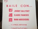 JOHNNY HALLYDAY CLAUDE FRANCOIS VA LP Promo Peruvian NANA MOUSKOURI