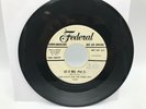 R&B INSTRUMENTAL 45 - CLIFF DAVIS & TURBO JETS - Let It Roll FEDERAL 12359 PROMO