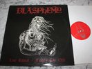 BLASPHEMY live ritual - friday the 13th LP copy N° 546