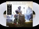 MY CHEMICAL ROMANCE May Death Never Stop You 2xLP CLEAR/WHITE SWIRL New SEALED