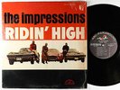 Impressions - Ridin' High LP - ABC-Paramount VG+ Shrink