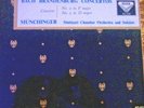 DECCA SXL 2126, Bach  Münchinger Stuttgart Chamber Orchestra Brandenburg Concert
