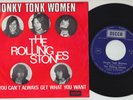 The ROLLING STONES * Honky Tonk Women * 1969 Belgium 45 *