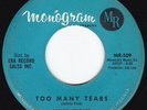 New Breed R&B Popcorn MILES STONE Too Many Tears 45 Monogram HEAR
