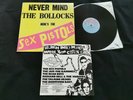 Sex Pistols Never Mind The Bollocks Vinyl LP Record Wizard OZ w/ Promo Flyer NM