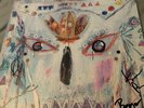 Rare OF MONSTERS AND MEN AUTOGRAPHED SIGNED Litho Fever Dream Vinyl LP White OOP