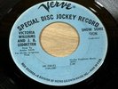 SCARCE Victoria Williams J.B. Ledbetter Verve 45 SHOW SOME SIGN  R & B Soul
