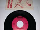 Black Flag Nervous Breakdown Red Sleeve 45 RPM Single 7” Pink Label Rare
