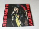 aerosmith rock this way double gatefold red vinyl live bootleg album 1990