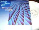 MICHAEL SHRIEVE&KLAUS SCHULZE : TRANSFER STATION BLUE WHITE VINYL LP 1986 LINE