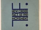 New Order Movement Original Fact 50 Original Blue Label UK Pressing Synth Wave