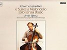 RCA - BACH - 6 CELLO SUITES COMPLETE - ANNER BIJLSMA - BAROQUE CELLO - 3LP NM
