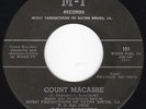 Louisiana Halloween Popcorn New Breed R&B CONNOISSURS Count Macabre 45 M-P HEAR