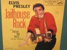 Elvis Presley RCA 47-7035 Jailhouse Rock 45 W/ Sleeve 1957 Original NM