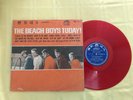 The BEACH BOYS TODAY Rare orange cover / red vinyl import Chinese lp RARE