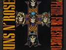 GUNS N' ROSES: Appetite For Destruction LP (2nd cover, creases, inner sleeve,
