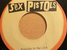 Sex Pistols Anarchy In The USA Rare Original USA Red Mispress Label 7