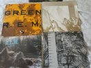 5 x R.E.M VINYL ALBUMS - MURMUR, DEAD LETTER OFFICE, DOCUMENT, RECKONING, GREEN