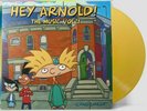 HEY ARNOLD - Music Vol 1 By Jim Lang LP Locket Yellow Vinyl Cartoon Nickelodeon