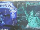METALLICA Ride The Lightning LP + Justice For All Ltd Edition LP Blue Vinyl