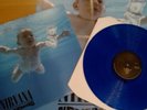 Nirvana Nevermind vinyl LP blue vinyl rare Inc Big Poster