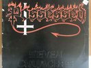 Possessed Seven Churches Vintage Vinyl LP On Combat Records - Cover Only