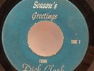 Dick Clark - Season's Greetings 45 RPM - Tested VG Vinyl - Cut In Novelty - F6