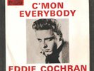 EDDIE COCHRAN,C'mon everybody,Summertime Blues.UK EP Liberty.Rock & Roll